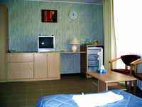 Room with double bed in hotel complex Health resourt Sovinyon Odessa hotels and hotels of odessa