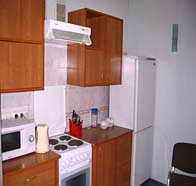 Kitchen in the cottage of the Lux level
