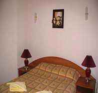 Bedroom in the cottage of the Lux level
