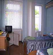 Standard twin room in the health resort Chabanka Medical corps