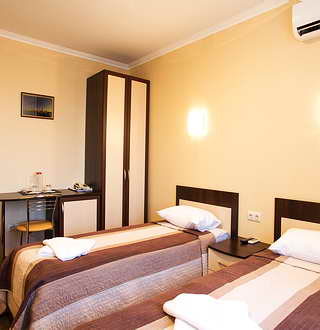 Улучшенный номер с раздельными кроватями Гостиница Курортный Одеса
