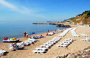 Пляж в 200 м СПА Отель Гранд Марин, Одесса, Совиньон